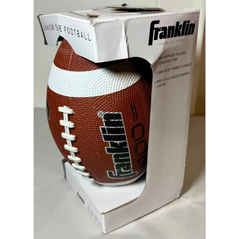 Franklin Junior Size Football Rubber Waterproof- New in Box